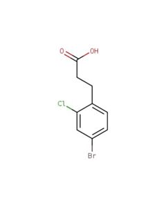 Astatech 3-(4-BROMO-2-CHLORO-PHENYL)-PROPIONIC ACID; 5G; Purity 95%; MDL-MFCD18390614
